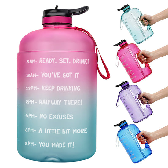QuiFit Gallon Water Bottle with Straw